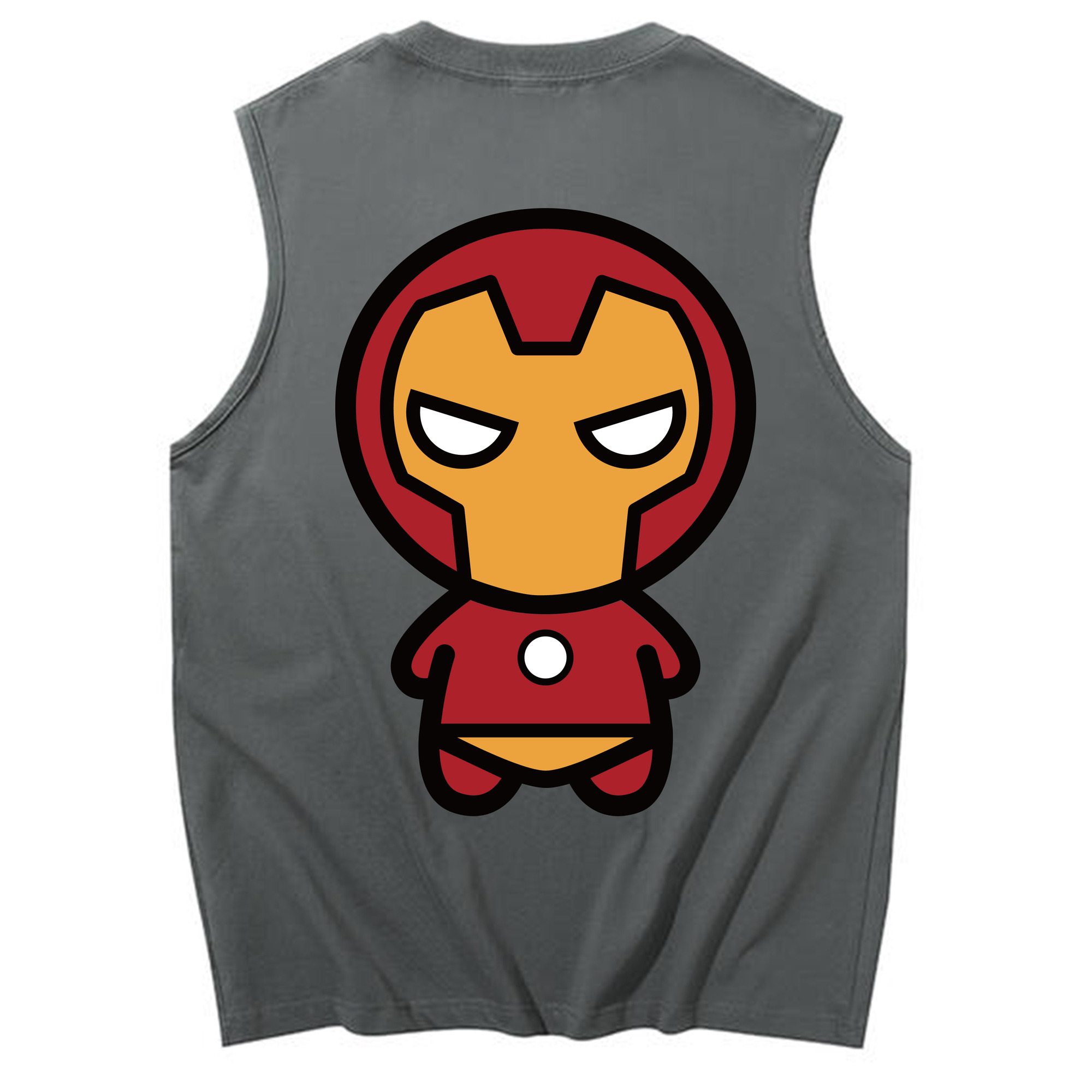 （画像用） アベンジャーズ The Avengers コットン100％タンクトップ（背面プリント）